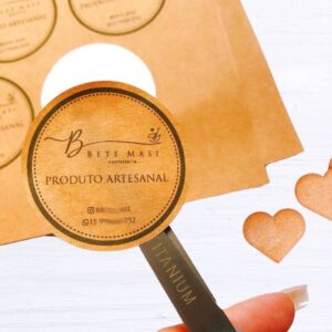 Alternative view of Tem giấy kraft